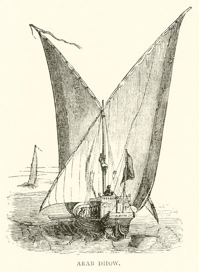 Arab Dhow by English School